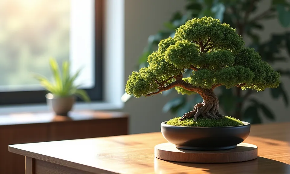 Bonsai tree representing careful cultivation and growth - the essence of leadership development